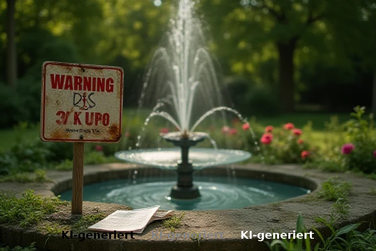 Gartenbrunnen: Rechtliche Fallstricke und Kostenfallen bei der Grundwasserentnahme