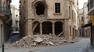 Gasexplosion in Athener Altstadt: Sechs Menschen nach Gebäudeeinsturz vermisst