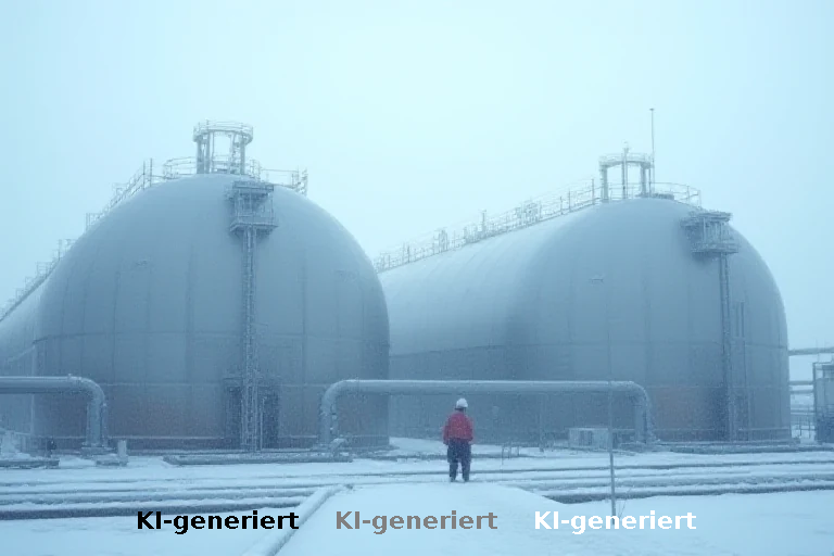 Gasspeicher unter Druck: Regierung versichert Sicherheit trotz dünner Reserven