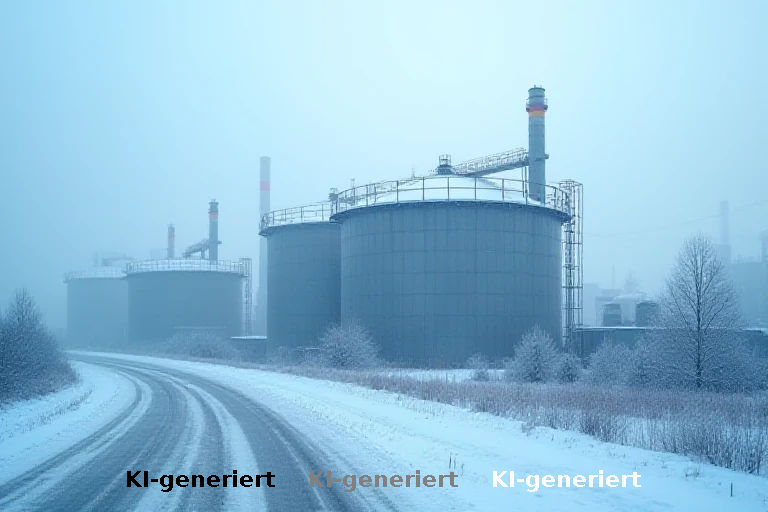 Gasspeicher-Verband warnt vor leerem Winterlager bei extremer Kälte