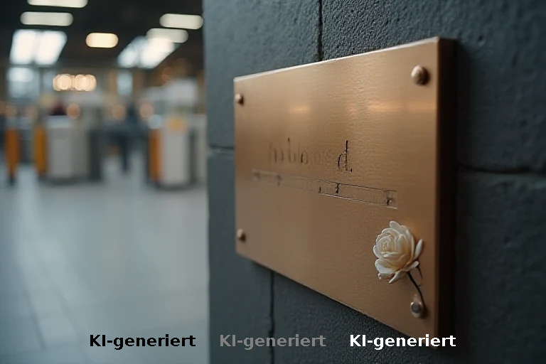 Gedenktafel im Mannheimer Bahnhof: Symbolik und Sicherheitskonzepte nach tödlichem Angriff