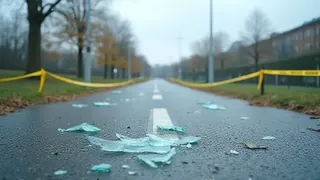 Gefährliche Baustelle am Emscher-Radweg: Glasgefahr und Sperrung belasten Naherholung