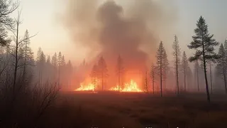 Gefahr durch Altlast: Waldbrand auf belastetem Militärgelände in Jüterbog