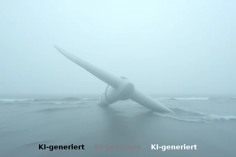 Gefahr für die Schifffahrt: Abgebrochener Rotorblatt in der Nordsee beseitigt
