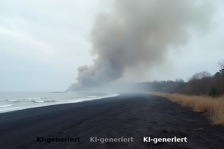 Geheimer Drohnentest in Peenemünde: Absturz und Flächenbrand werfen Fragen auf