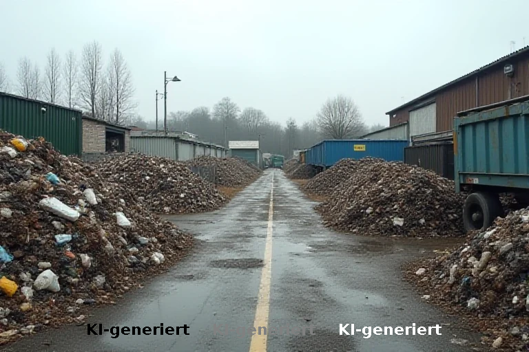 Geruchsbelästigung und Staub: Konflikt um Recyclinghof in Gersthofen