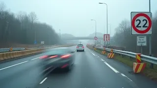 Geschwindigkeitsüberschreitungen auf der A14: 86 Verstöße in sechs Stunden gemessen