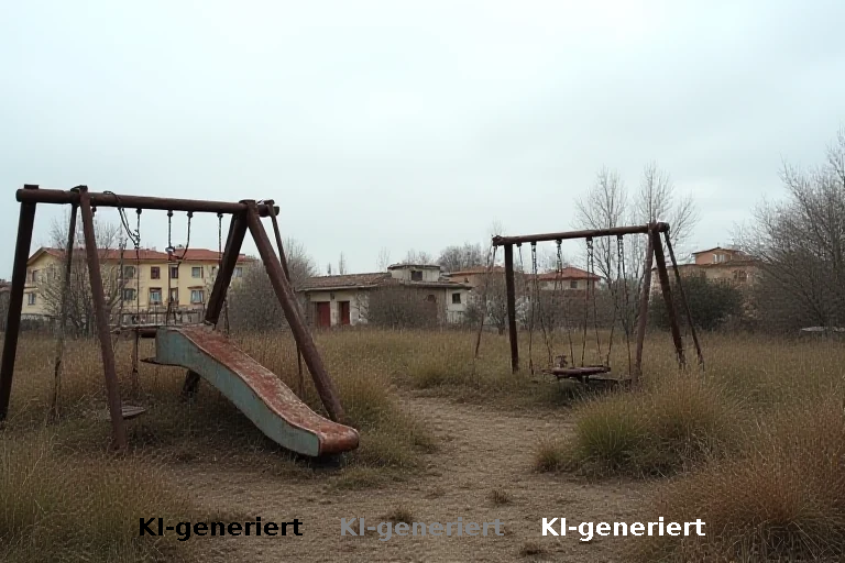 Gespenstische Stille in der aussterbenden Stadt