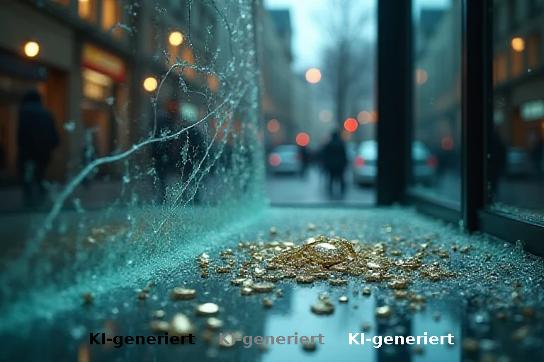 Gewaltdrohung und Raub: Bielefelder Schmuckladen-Überfall wirft Fragen nach Sicherheit auf