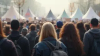 Göttinger Demonstrationslage: Sicherheitskräfte schützen politischen Infostand vor Blockadeversuchen