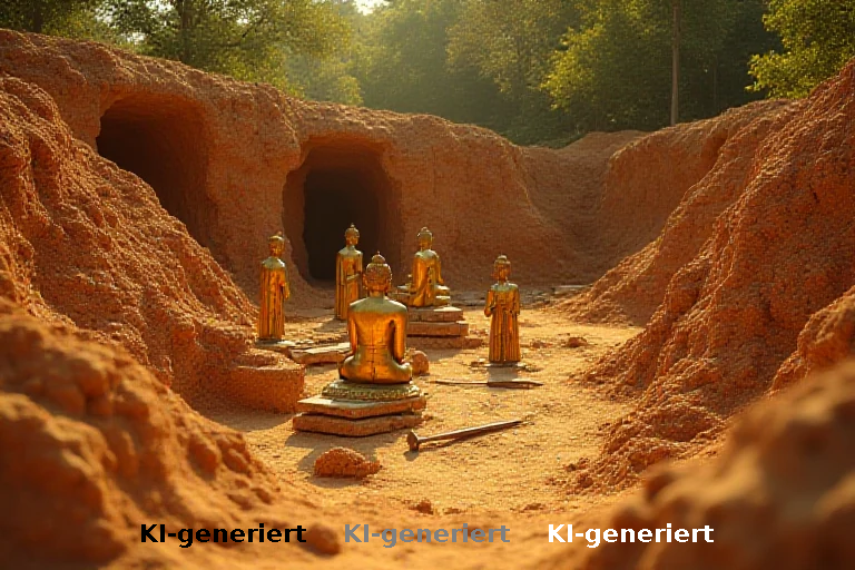 Goldglanz und Grabung: Archäologischer Sensationsfund in Sri Lanka wirft Fragen nach Authentizität auf