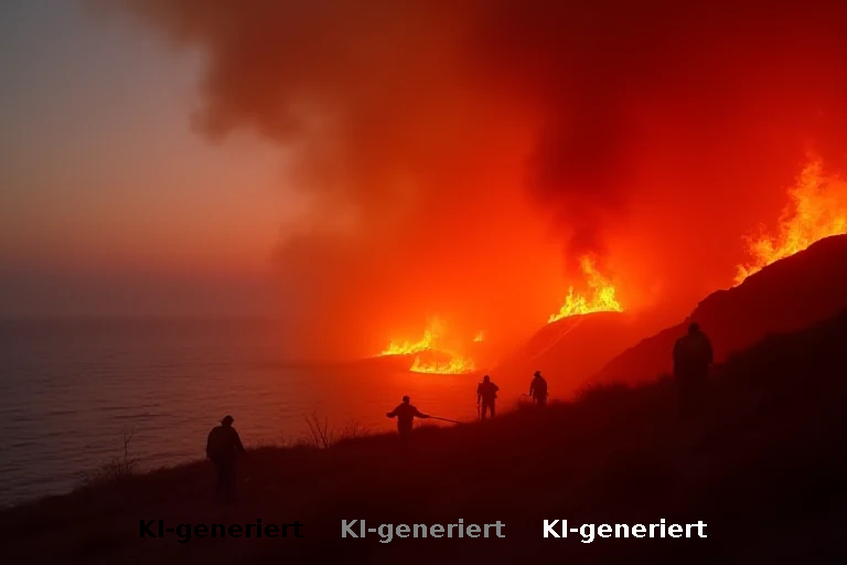 Großbrand an der Costa del Sol: Einsatzkräfte ringen mit Wind und Spekulationen