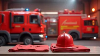 Großbrand im Harburger Waldgebiet: Feuerwehr kämpft gegen Flammen in leerstehendem Gebäude