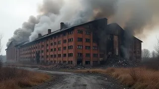 Großbrand in leerstehender Wismarer Malzfabrik: Brandstiftung im Fokus