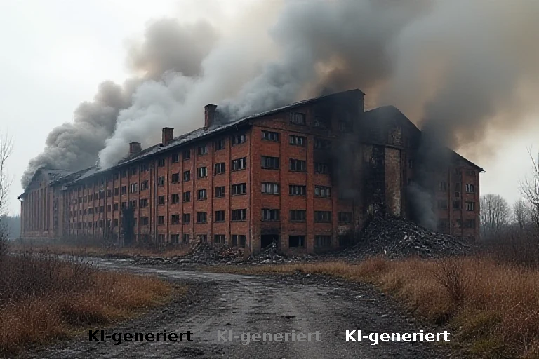 Großbrand in leerstehender Wismarer Malzfabrik: Brandstiftung im Fokus