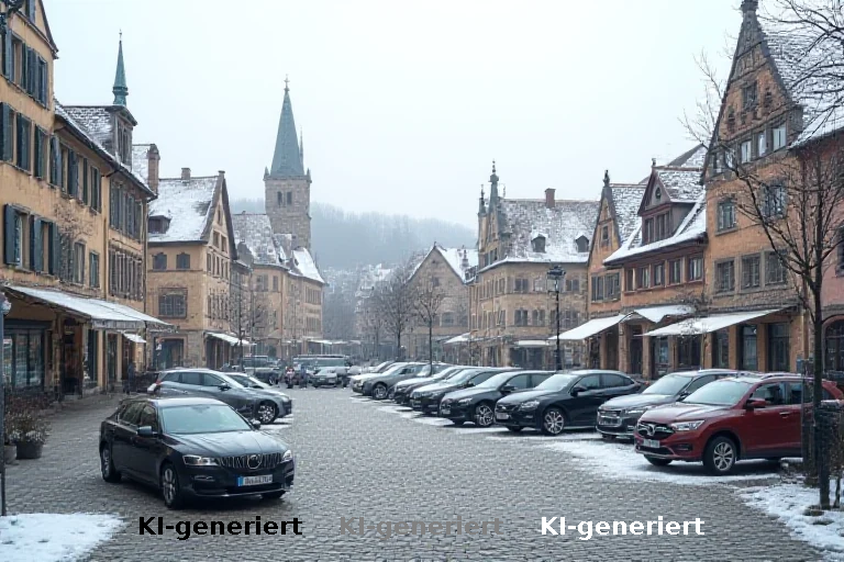 Günzburg: Marktplatz wird im Winter wieder zum Parkplatz