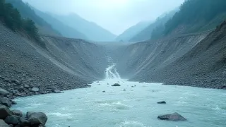 Gyirong: Stausee nach Murgang abgeleitet, aber neue Gefahrenquelle bleibt bestehen