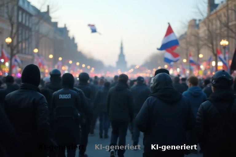 Haag: Eskalation bei Protesten gegen Migrationspolitik