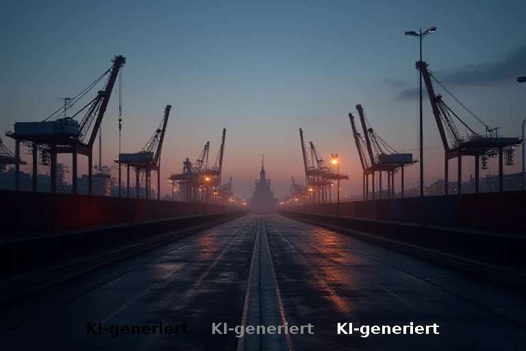 Hafenstreik: Verdi droht mit Lähmung der Logistik