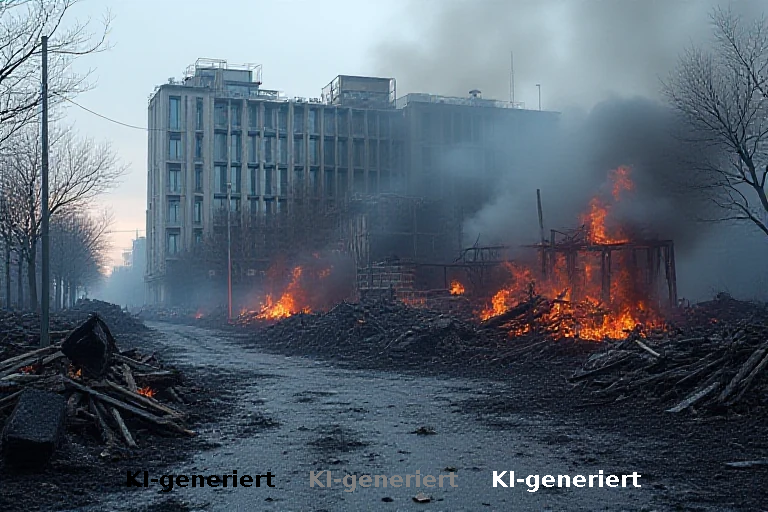 Haftbefehle nach Brandstiftung nahe Münchner Rüstungsfirmen