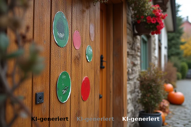 Halloween in Illertissen: Farbcodierte Aufkleber als Signal für Kinder