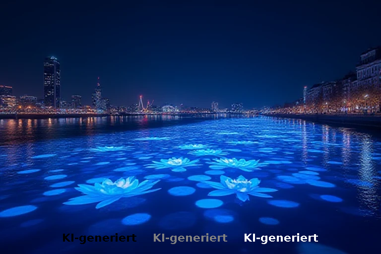Hamburger Lichtshow: Monet-Exposition im Port des Lumi res startet