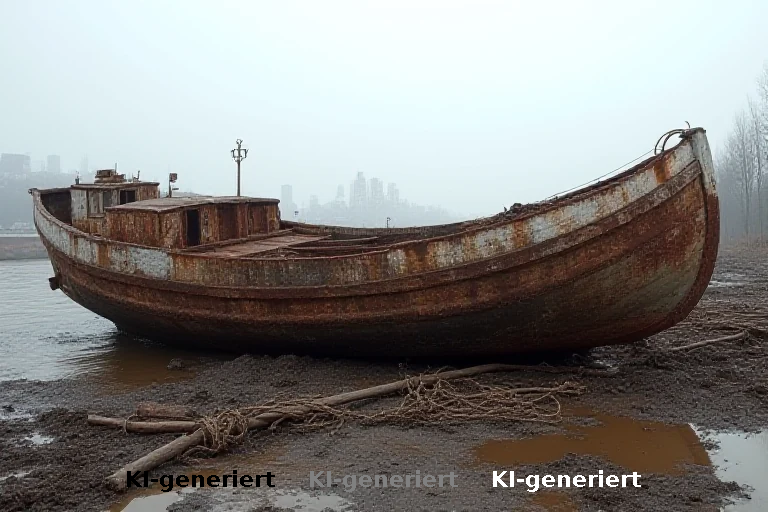 Hamburger Ufer geräumt: Rote Karte für verwaiste Wasserfahrzeuge