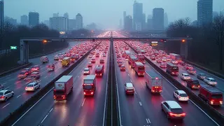 Hamburgs Autobahnen im Ferientief: Staus und Unfälle dominieren die Meldungen