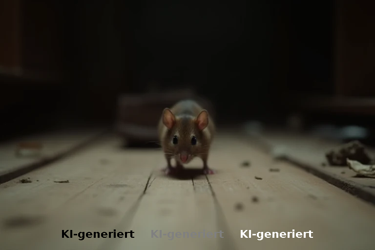Hausmäuse stören mit lautem Verhalten