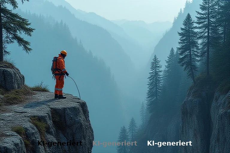 Heldenhaftes Eingreifen rettet Leben vor dem Abgrund