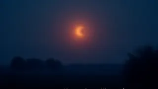 Himmelsereignis im Landkreis Günzburg: Teilweise Mondfinsternis im Morgengrauen beobachtet