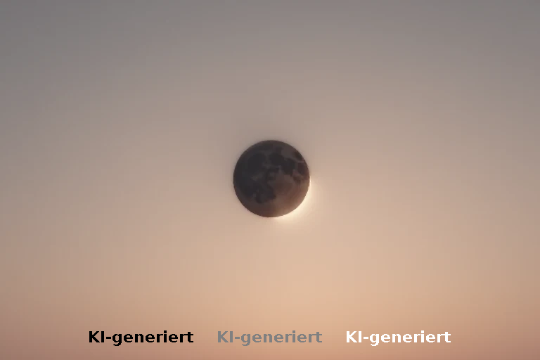 Himmelsphänomen am Morgenhimmel: Kritische Einordnung der partiellen Mondfinsternis