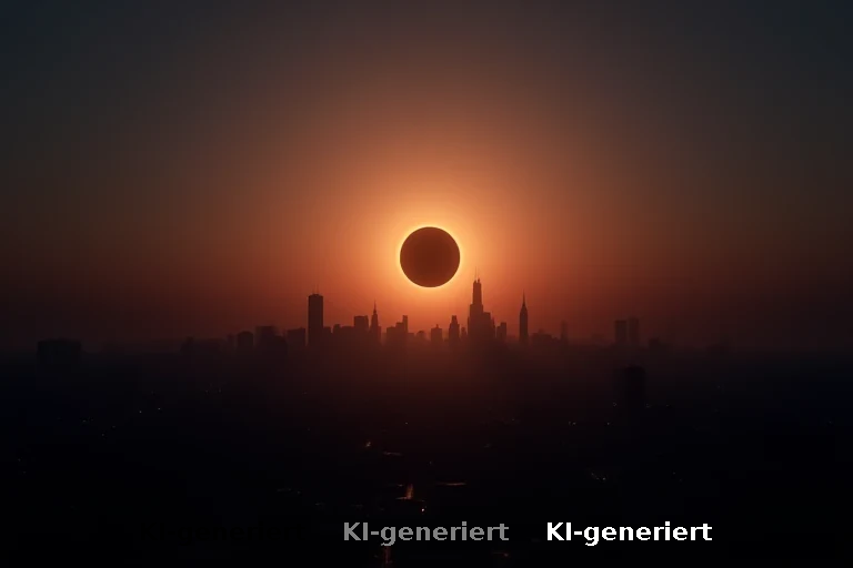 Himmelsphänomen: Teilweise Sonnenfinsternis über den USA und Europa