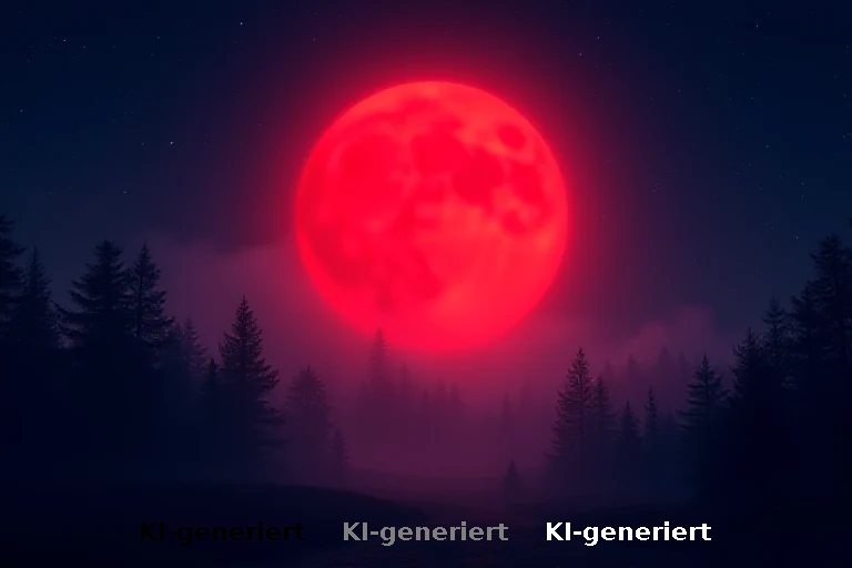 Himmelszeichen und spirituelle Reflexion: Der Blutmond als Impuls zur inneren Einkehr