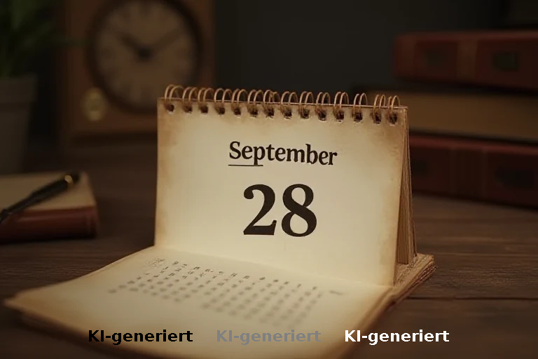 Historische Aufzählung: Ein Rückblick auf Ereignisse des 28. September