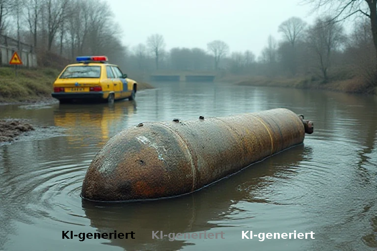 Historische Waffe im Fluss: Sicherheitslücke bei der Kampfmittelbeseitigung?