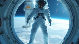 Historischer Moment: Erste Französin startet zur Außenbordeinsatz auf der ISS