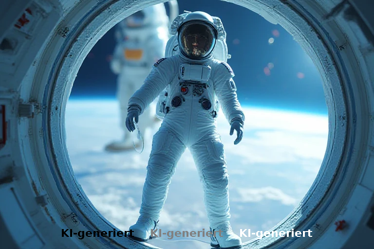 Historischer Moment: Erste Französin startet zur Außenbordeinsatz auf der ISS