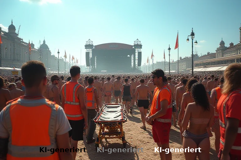 Hitzealarm auf dem Metal-Festival: Rettungskräfte bereiten sich vor