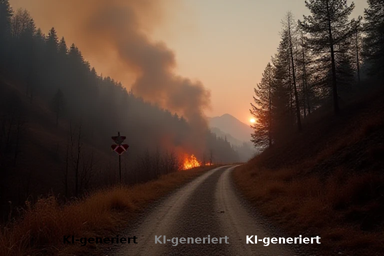 Hochstaufen-Brand: Warnung vor lebensgefährlichen Glutnestern im Extremwetter-Gebiet