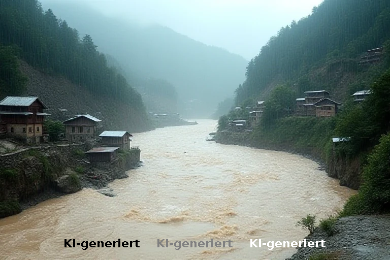 Hochwasser in Nepal: Fatale Folgen im Himalaya-Tal