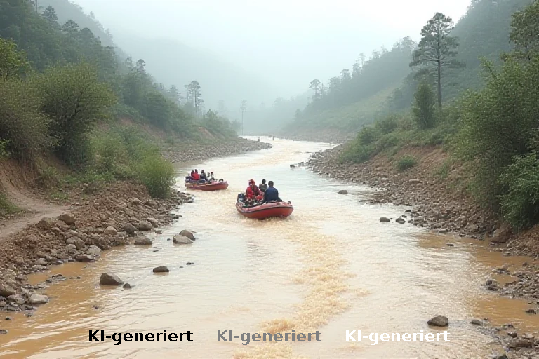 Hochwasser in Nepal: Rettungsbemühungen bei über 900 Vermissten