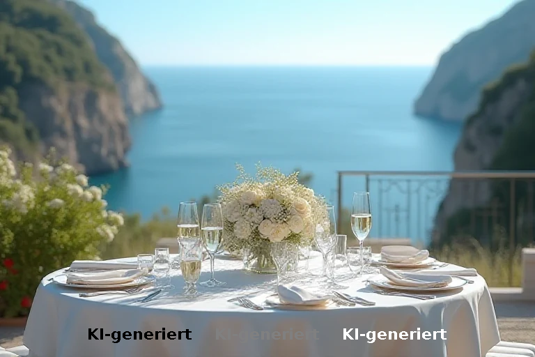 Hochzeitsfeier auf Capri: Unternehmer ehrt seine Partnerin