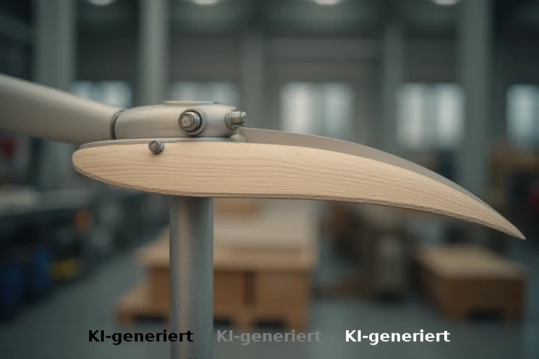 Holzflügel für Windkraft: Deutsche Startup-Initiative gegen Kompositmüll