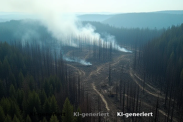 Hürtgenwald: NRW-Ministerium bestätigt Ausmaß des Brandes