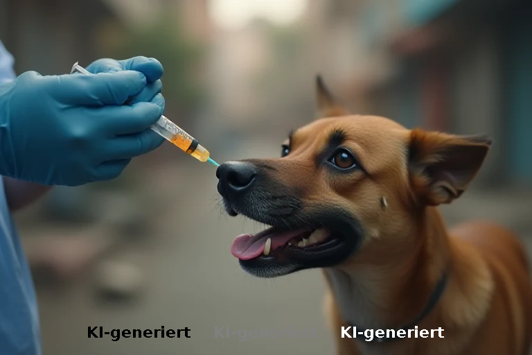 Hundestich statt Kinderimpfung: Studie empfiehlt gezielte Tierimpfung zur Wutpesteradikation