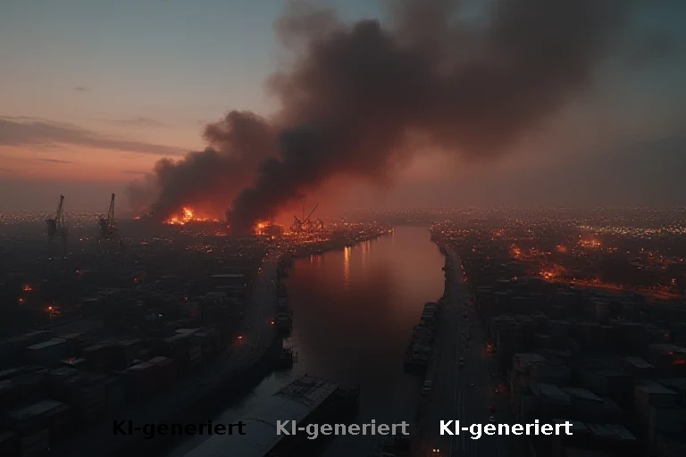 Huthi-Angriff auf jemenitischen Hafen: Zerstörung kritischer Infrastruktur und humanitäre Folgen