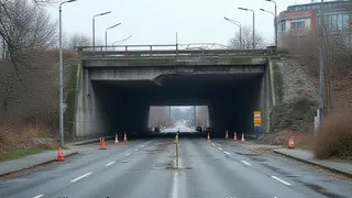 Illegales Autorennen in Hamburg: Brückenschaden und Stau durch riskante Fahrmanöver