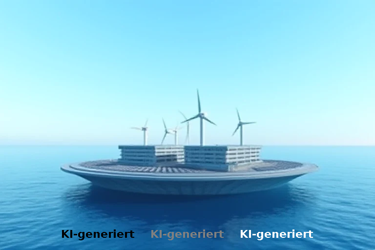 Illusion des schwimmenden KI-Rechenzentrums: Grünstrom und Wasser aus dem Meer?