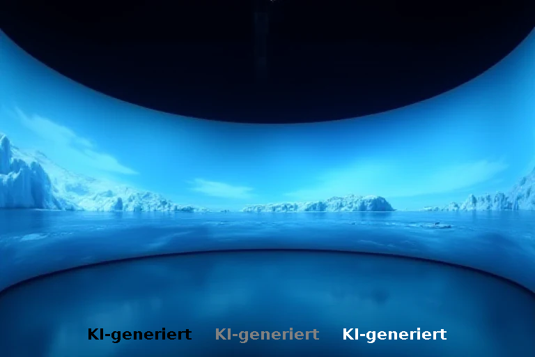 Immersive Polarexperienz: Neue Multimedia-Ausstellung startet in München